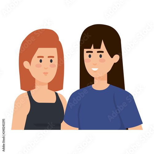 couple of women characters