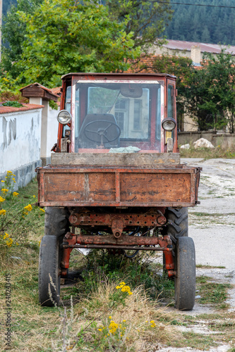 old tractor photo