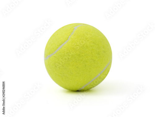 tennis ball isolated on white © onairjiw