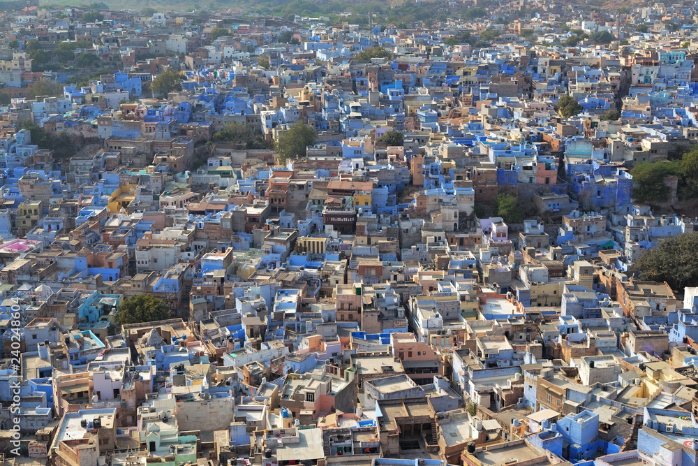 Jodhpur city in Rajasthan, India