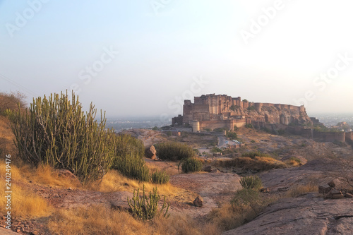 Jodhpur city in Rajasthan, India