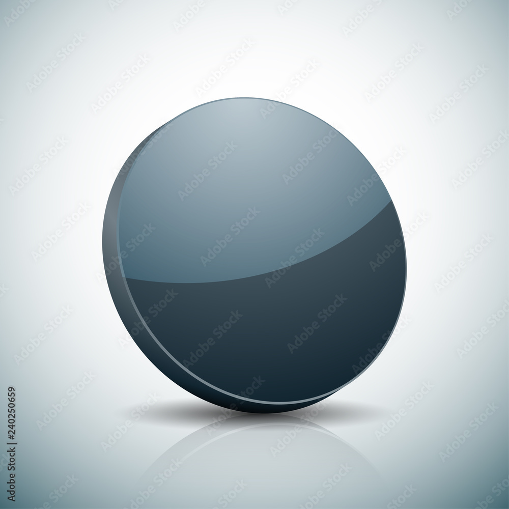 Clean Empty button illustration Clean Empty button illustration