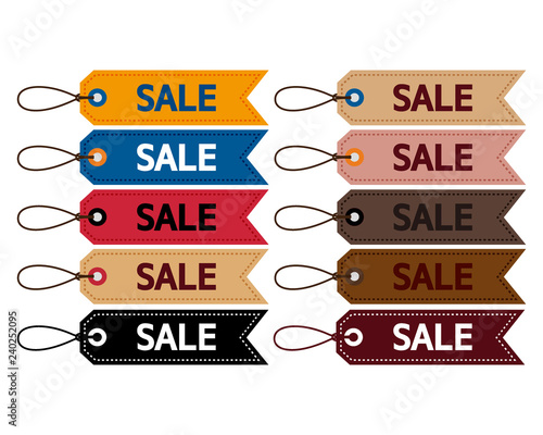 タグ　フレーム　枠　付箋　sale　セール　割引　値札　割引札