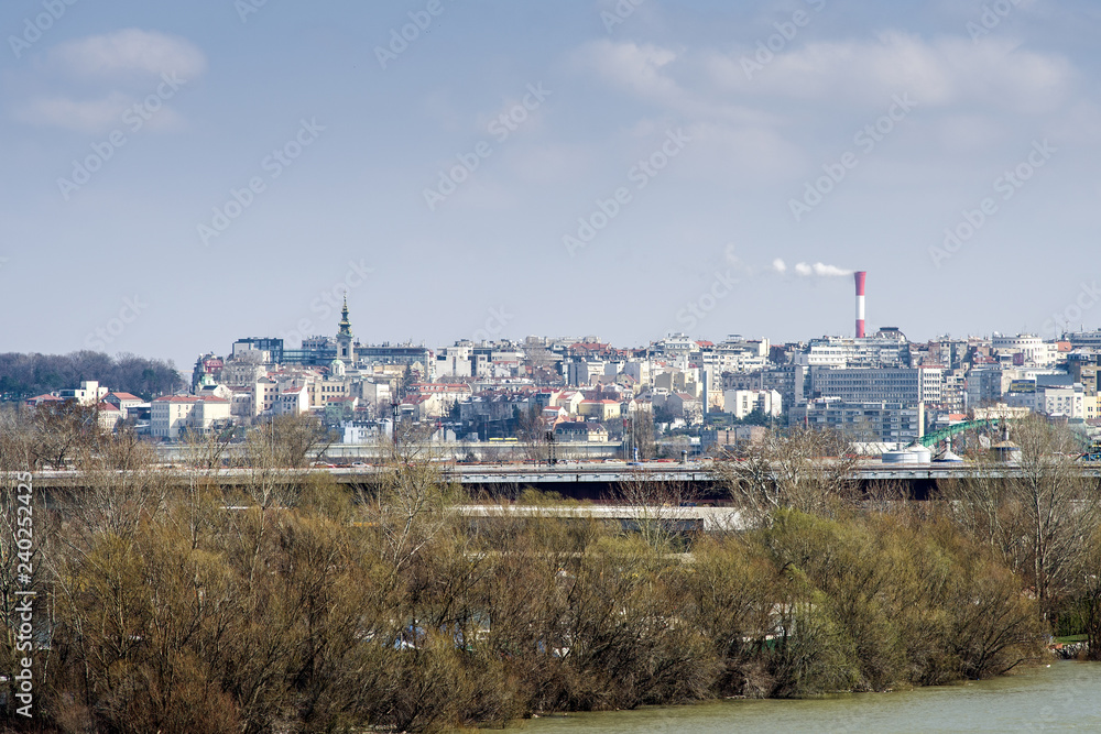 Panoramic view of Belgrade