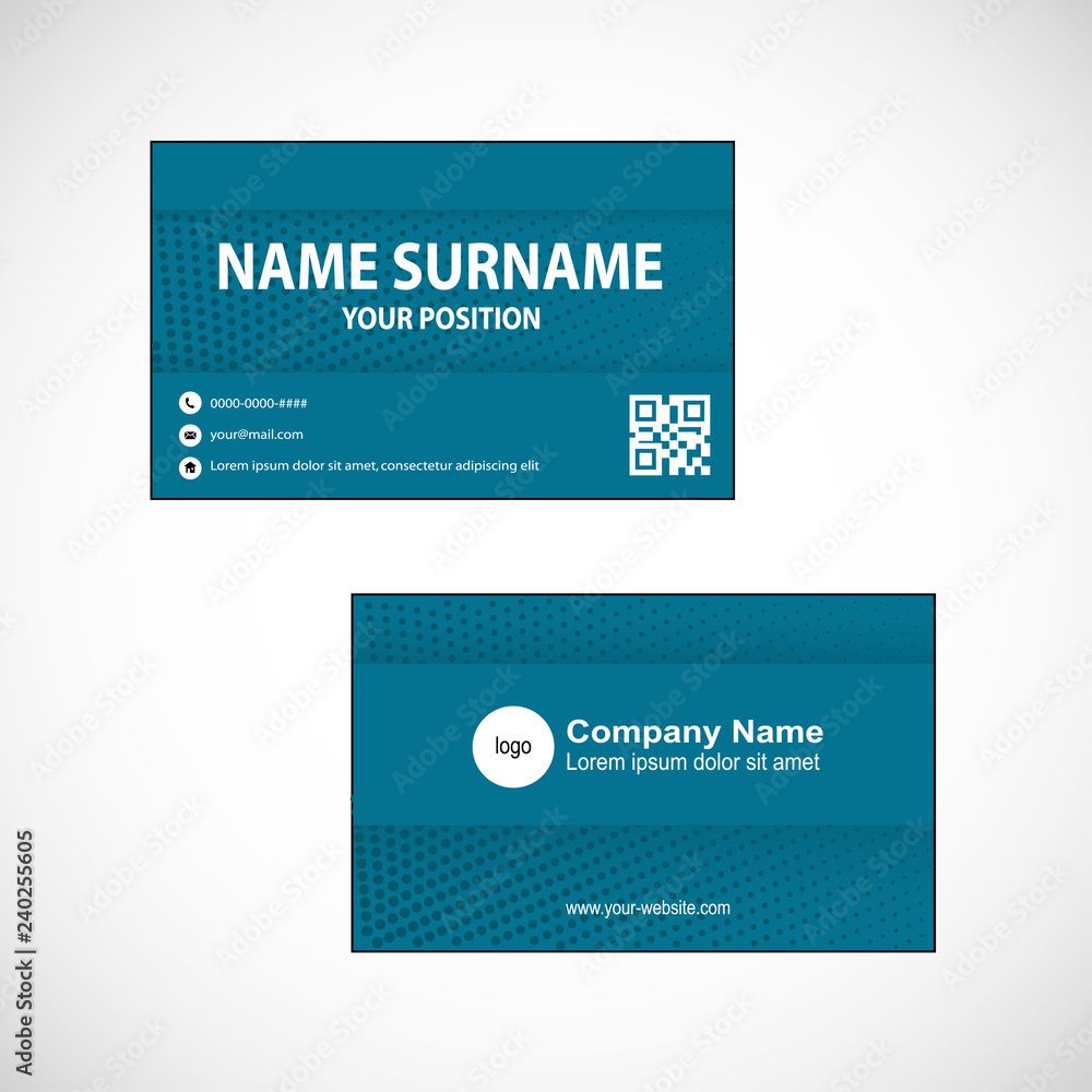 Obraz premium bussinesh card 4