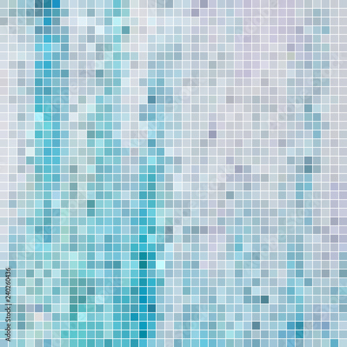 abstract vector square pixel mosaic background