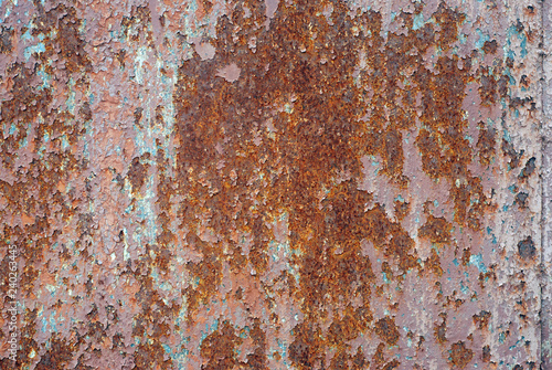 Rusty metal texture background © oleg