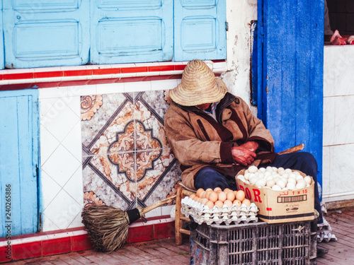 Egg vendor © Sabine