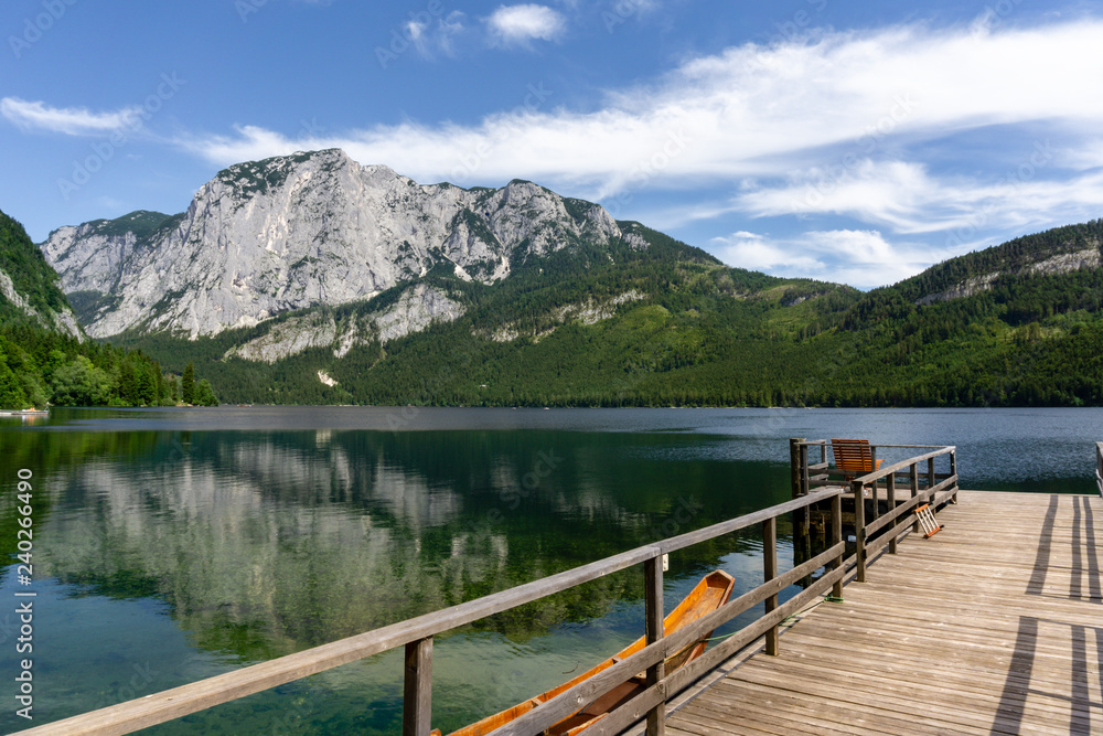 Seen und Berge im Ausseer Land in der Steiermark, Österreich