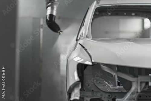 Production line of automobile plant, painting shop