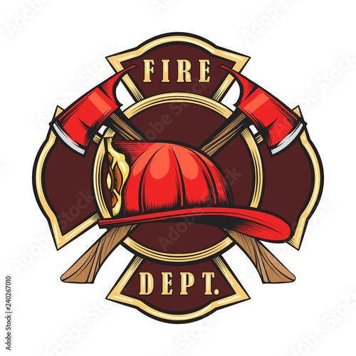 Fire Department Emblem photo