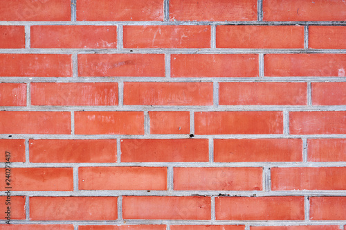 Red brick background. Red brick wall textured
