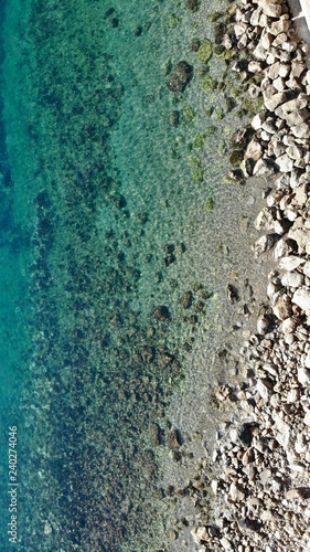 DISFRUTANDO LAS PLAYAS DEL MEDITERANEO Y SUS COLORES  photo