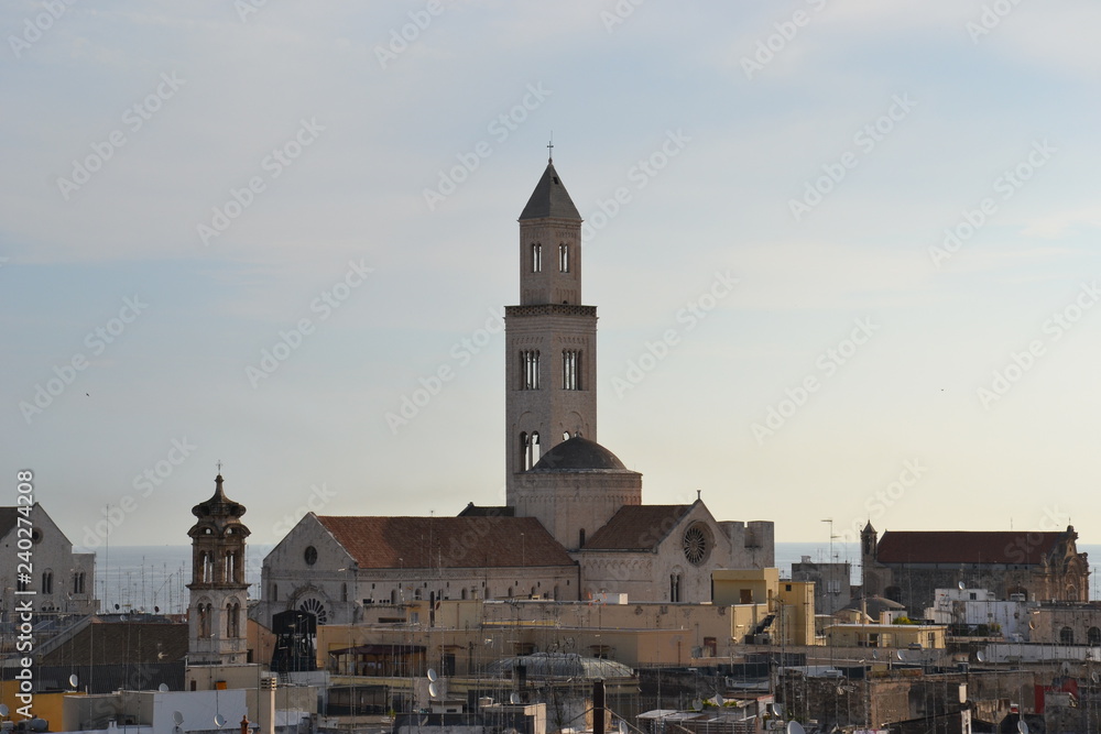 Buildings, monuments and streets of Bari