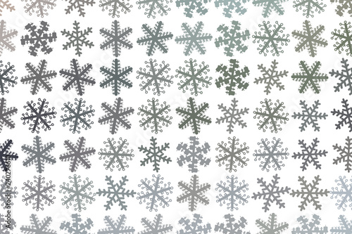 Decorative and hand drawn close-up of snow illustrations. Backdrop, effect, wallpaper & art.