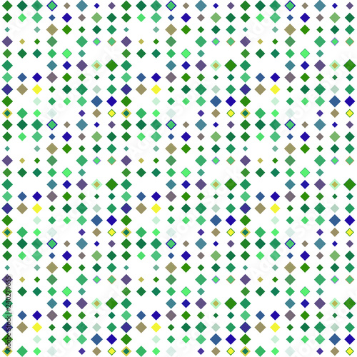 Abstract seamless pattern background with multicolored various rhombuses.