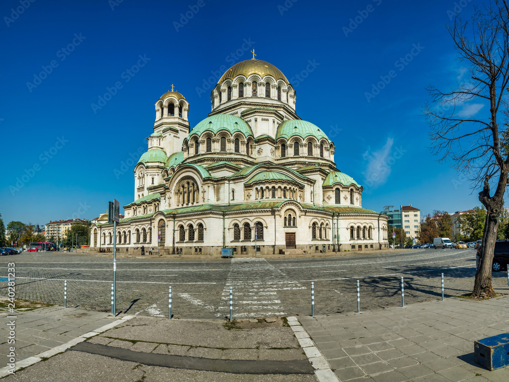 Temple-monument St. Alexander Nevsky, Sofia, Bulgaria