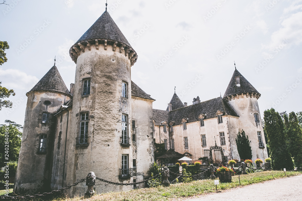 Chateau de Savigny les Beaune, Bourgogne, France