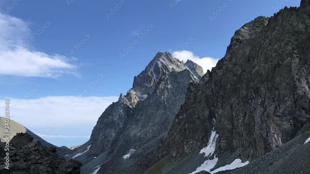 Panoramic view around the mountain Monviso, Piedmont - Italy Panoramic view around the mountain Monviso, Piedmont - Italy