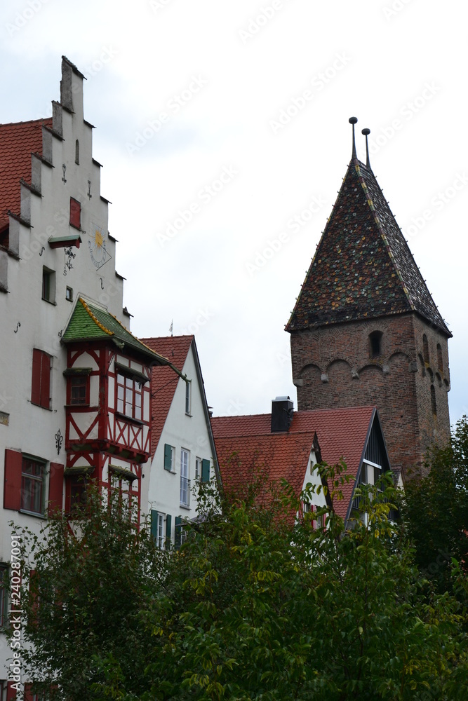 Pretty crooked houses of Ulm