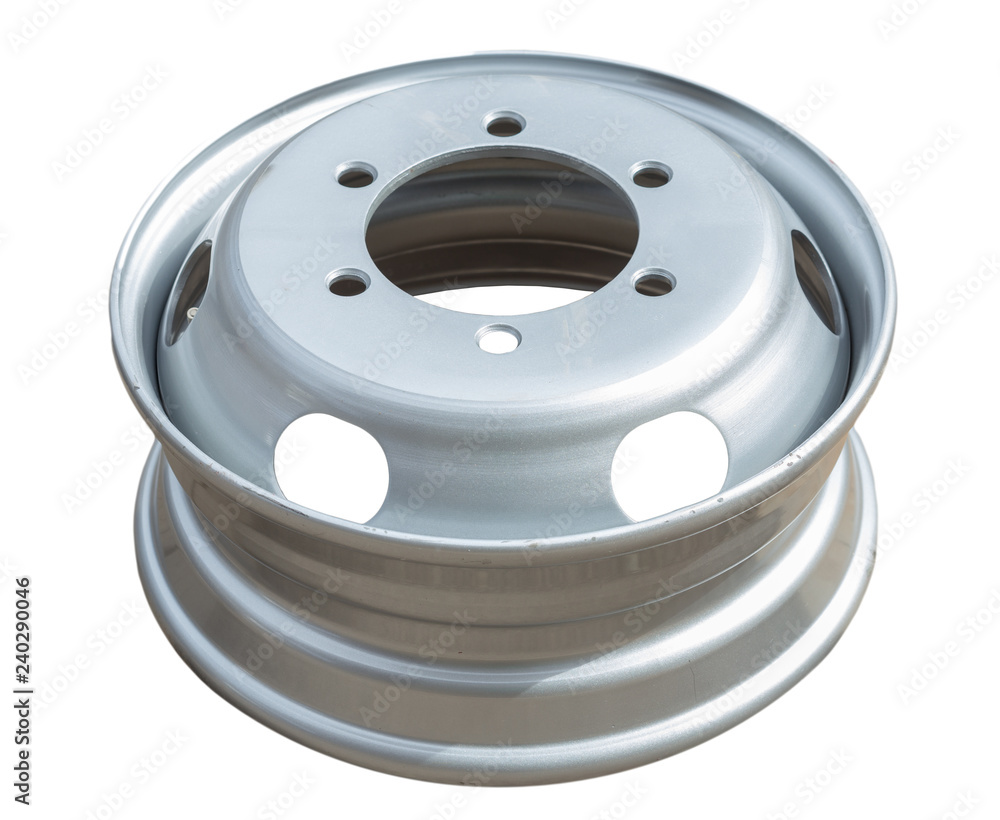 truck disc on a white background truck disc on a white background