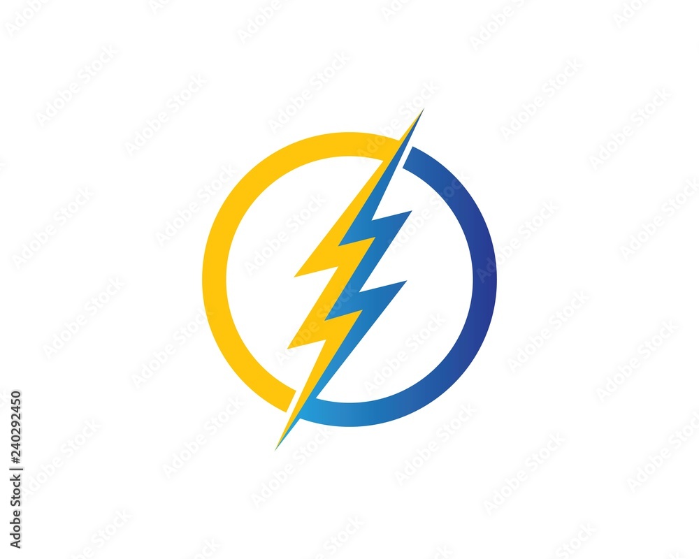 flash power of energy and electric illustration flash power of energy and electric illustration