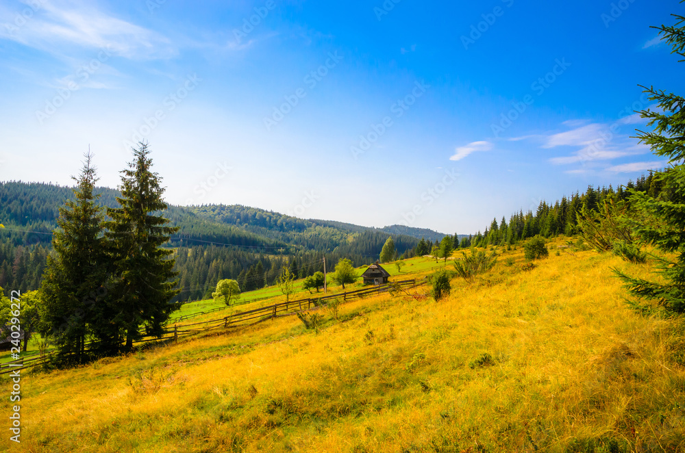 Obraz premium Summer mountains landscape