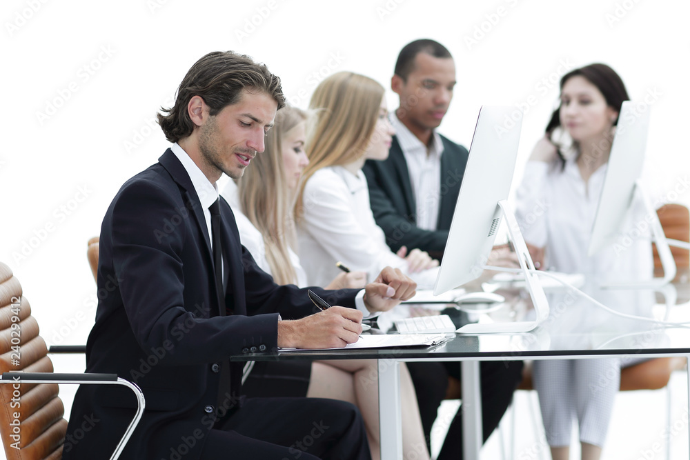 business team working on a new project business team working on a new project