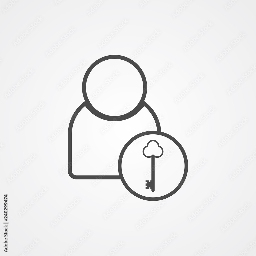 User vector icon sign symbol User vector icon sign symbol