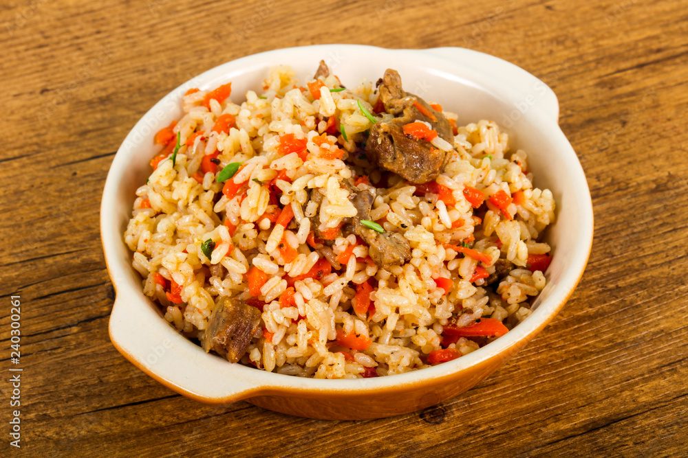 Asian rice - Plov Asian rice - Plov