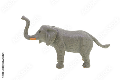 toy elephant isolated