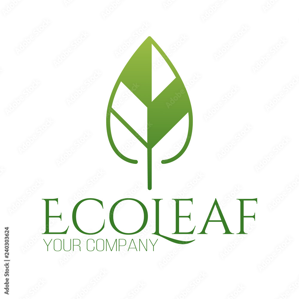 Abstract green leaf logo icon vector design. Landscape design, garden, Plant, nature and ecology vector logo. Ecology Logotype concept icon. Vector illustration, isolated on white background. Abstract green leaf logo icon vector design. Landscape design, garden, Plant, nature and ecology vector logo. Ecology Logotype concept icon. Vector illustration, isolated on white background.