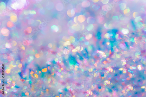 Abstract blurred, defocused bokeh light for Cristmas and Happy New Years celebration and other. abstract background for backdrop and presentation.