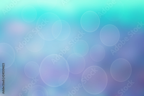 Beautiful soft purple, green, blue bokeh lights; useful for cards, websites, and more