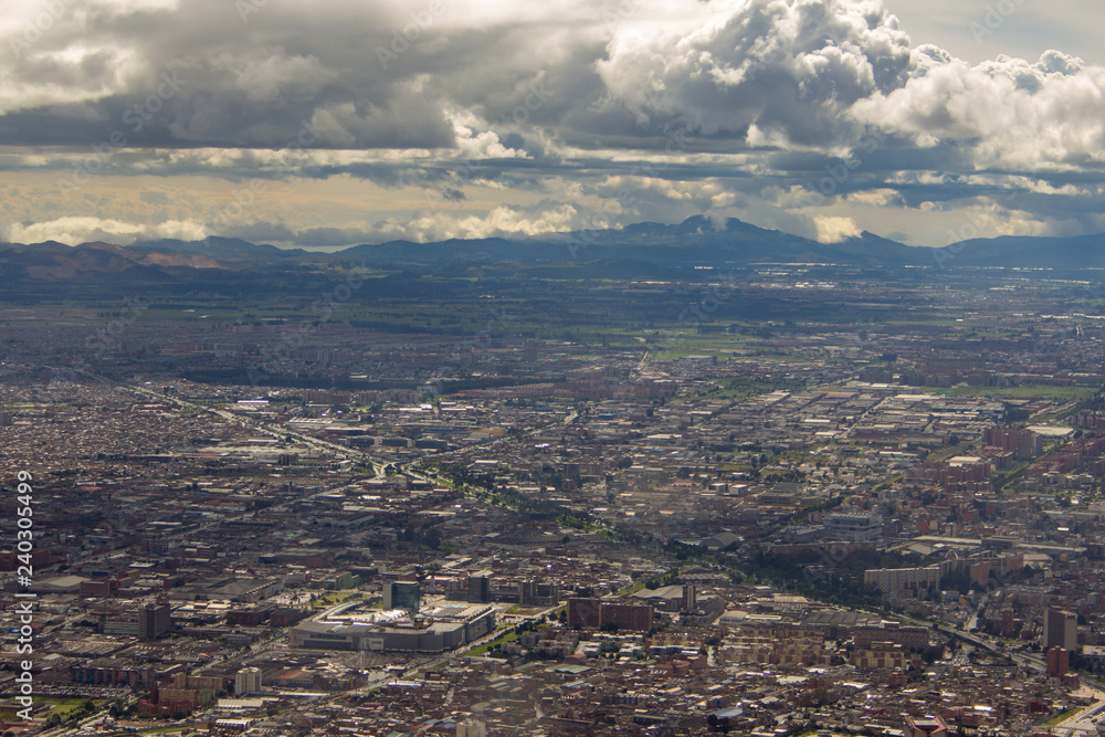 Vista aérea de la ciudad