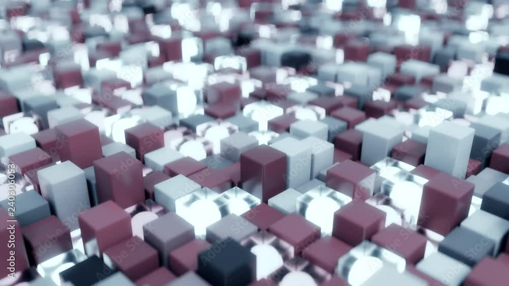 4K Quantum Computing Concept. Seamless Loop 4K Quantum Computing Concept. Seamless Loop