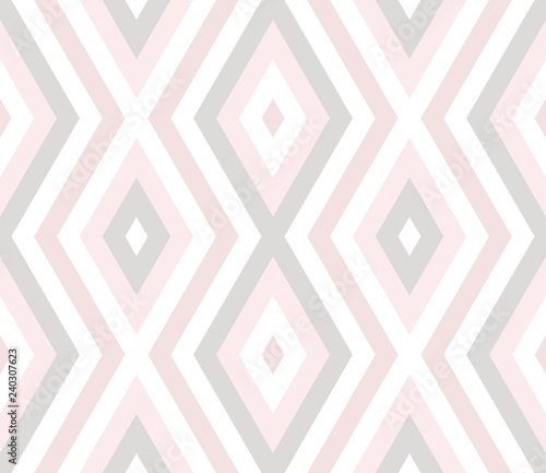 Seamless abstract background with rhombuses. Infinity geometric pattern.  Seamless geometric pattern. Vector illustration.