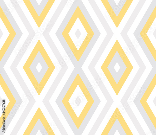 Seamless abstract background with rhombuses. Infinity geometric pattern.  Seamless geometric pattern. Vector illustration.