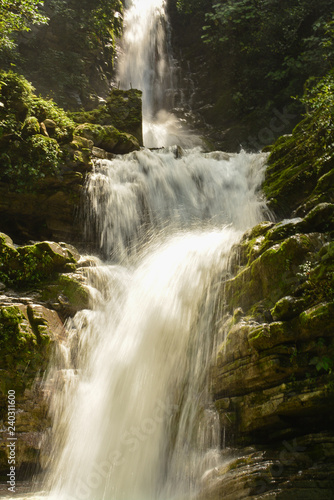 waterfall in xilitla