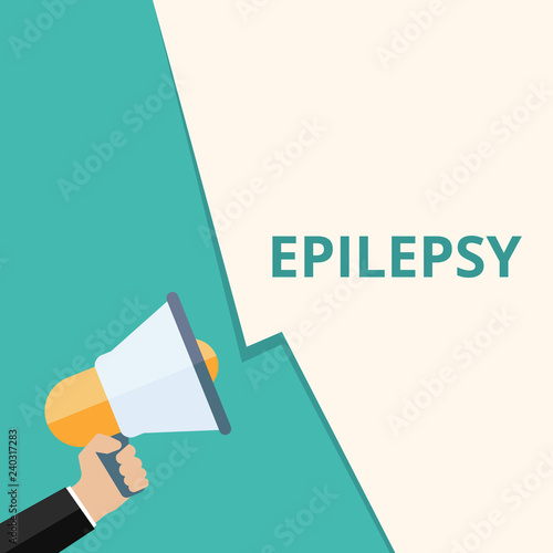 Text sign showing Epilepsy.