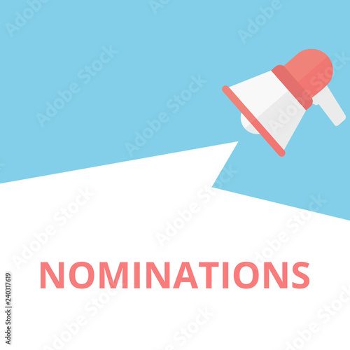 Conceptual writing showing Nominations.