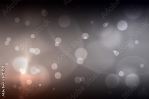black and white gradient background with bokeh, bokeh background for night party, beautiful bokeh and flair lighting on black and white background color