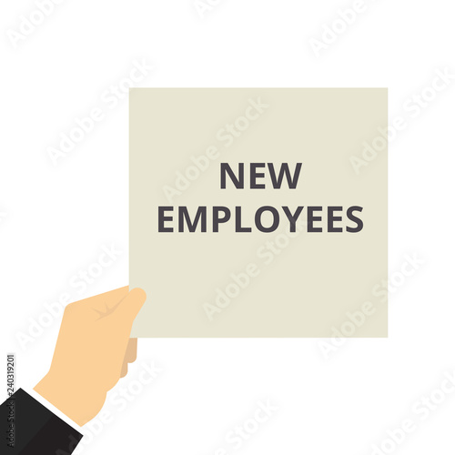 text New Employees.