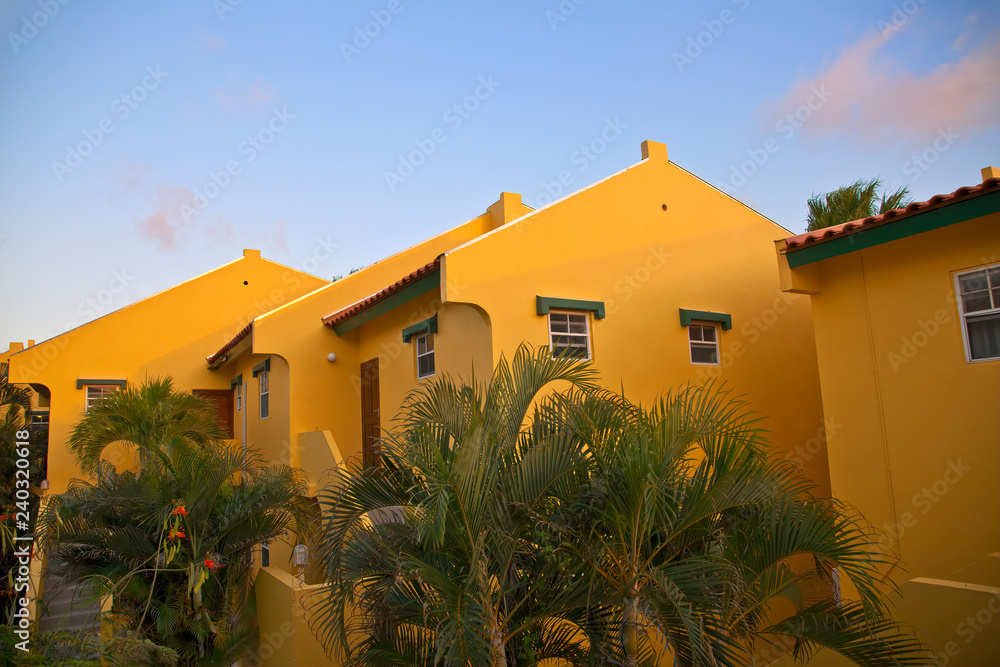 Fototapeta premium Houses in Bonaire