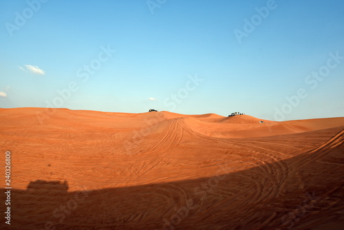 Sharjah desert area, one of the most visited places for Off-roading by off roaders © hossein1351