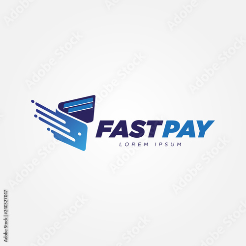 Digital Fast Payment Wallet Logo Sign Symbol Icon