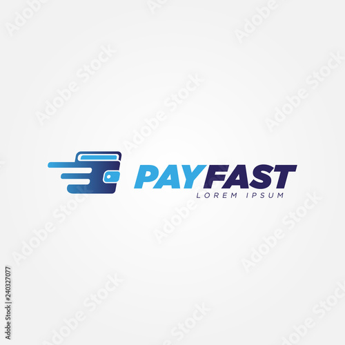 Digital Fast Payment Wallet Logo Sign Symbol Icon