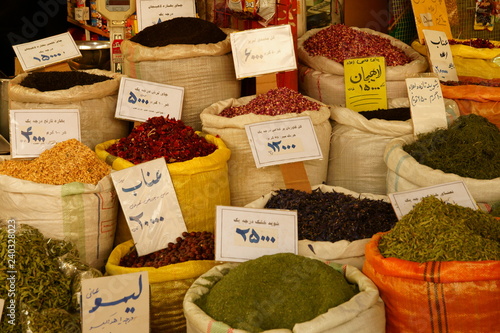 Spice shop. Tehran. Iran