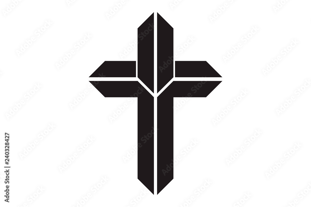 custom made wallpaper toronto digitalCross of christian religion. Isolated orthodoxy and catholicism divine symbol in shape of cross, Jesus Christ and God, faith sign. Church and pray, religion and resurrection