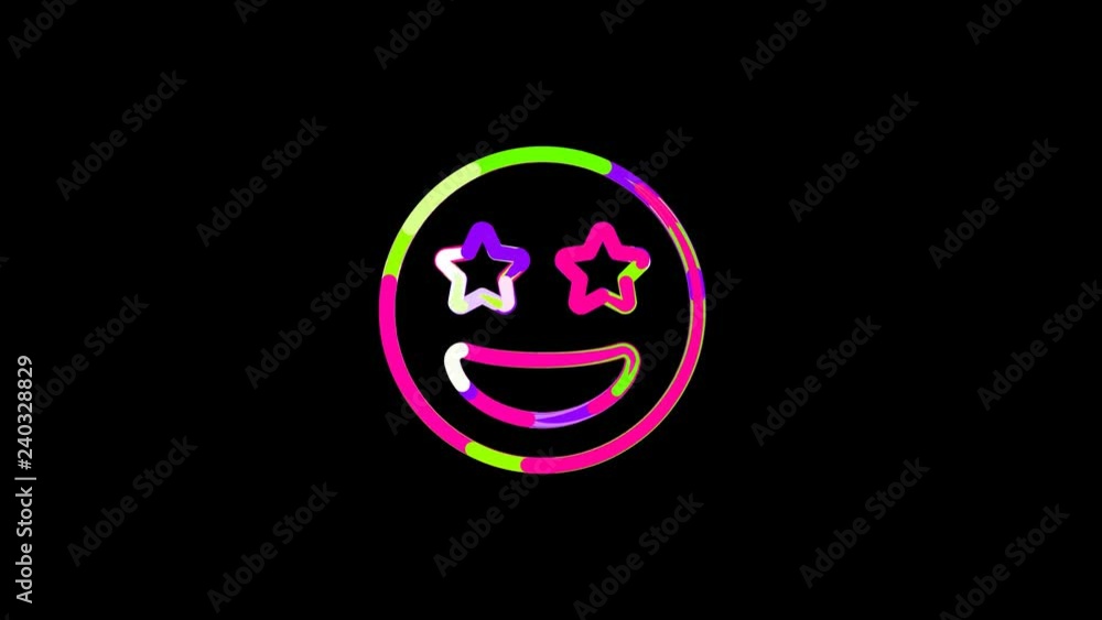 Circles gather in symbol grin stars. After it crumbles in a line and moves to the camera. Alpha channel black Circles gather in symbol grin stars. After it crumbles in a line and moves to the camera. Alpha channel black